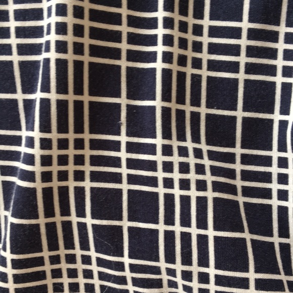 Tory Sport navy plaid buttondown M - Picture 3 of 7